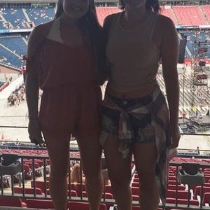 Adorable rusty orange romper